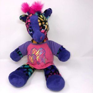 BUILD A Bear Giraffe Rainbow plush stuff animal